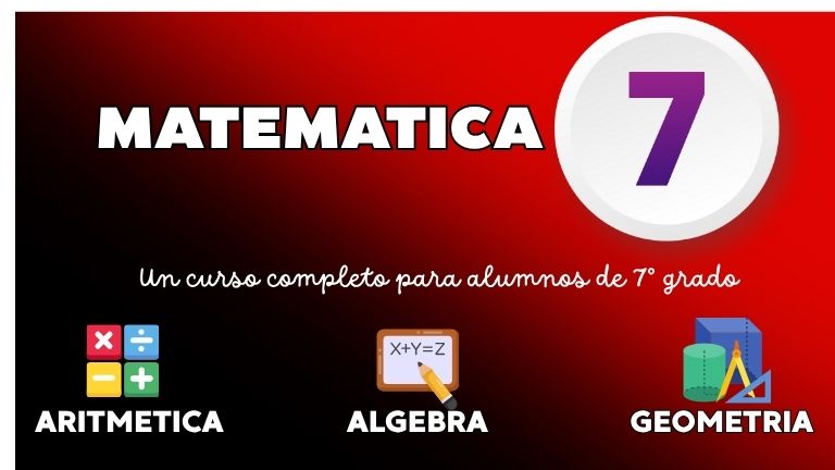 Curso Matematica 7 - Educacion Secundaria